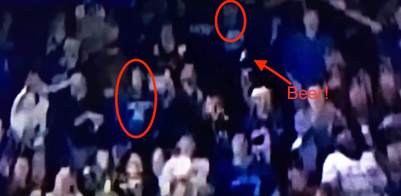 Illustration for article titled This Is The Closest We've Gotten To Finding The Beer-Throwing Blue Jays Fan